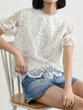 EMERY ROSE BY0208-P Women's Solid Color Short Sleeve Shirt,